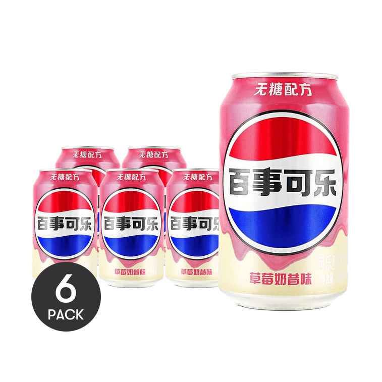 Pepsi Strawberry Milkshake Flavor