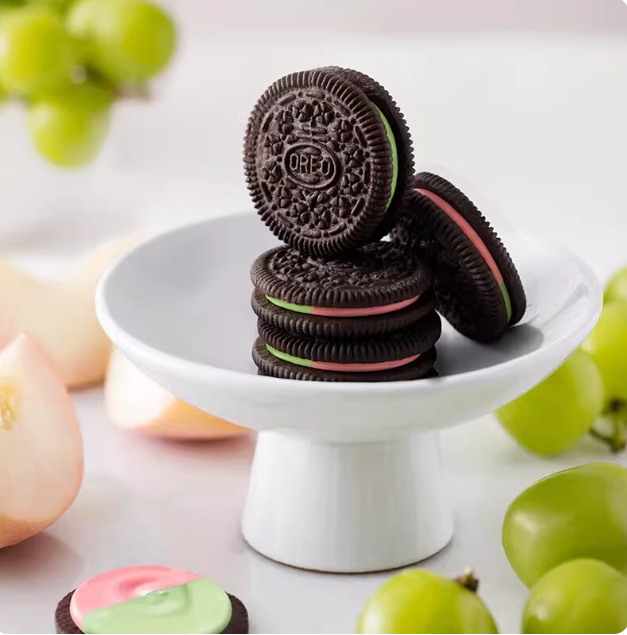 Crystal Grape Peach Oreos