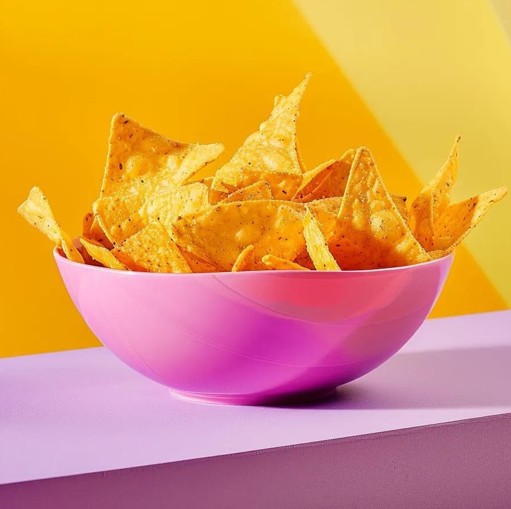 Doritos Artificial Salted shrimp with pepper & Garlic