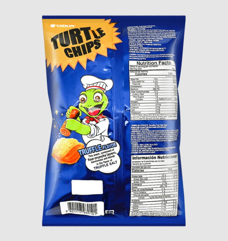 Orion Turtle Chips Truffle Salt 89108 12bags*160g