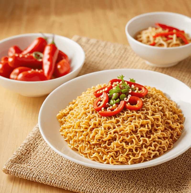 Buldak Artificial Spicy Chicken Flavor Ramen Carbonara (Cup) 