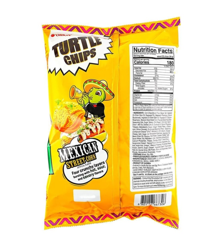 Orion Turtle Chips Steak Wasabi  