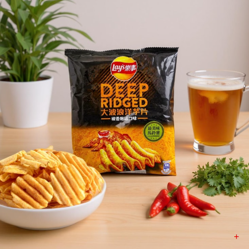 Lays Pepper Fried Chicken Flavor