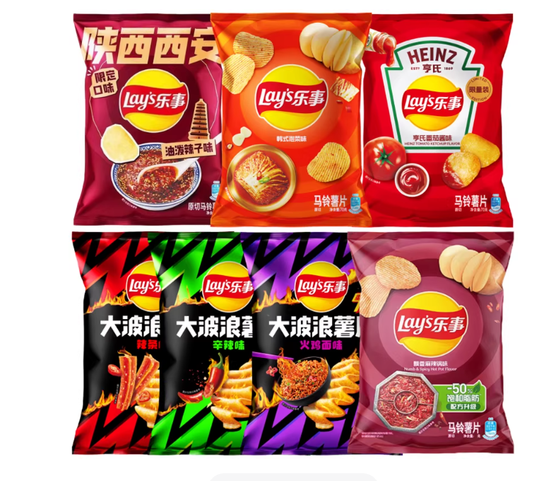 Lay's Potato Chips Heinz Ketchup Flavor